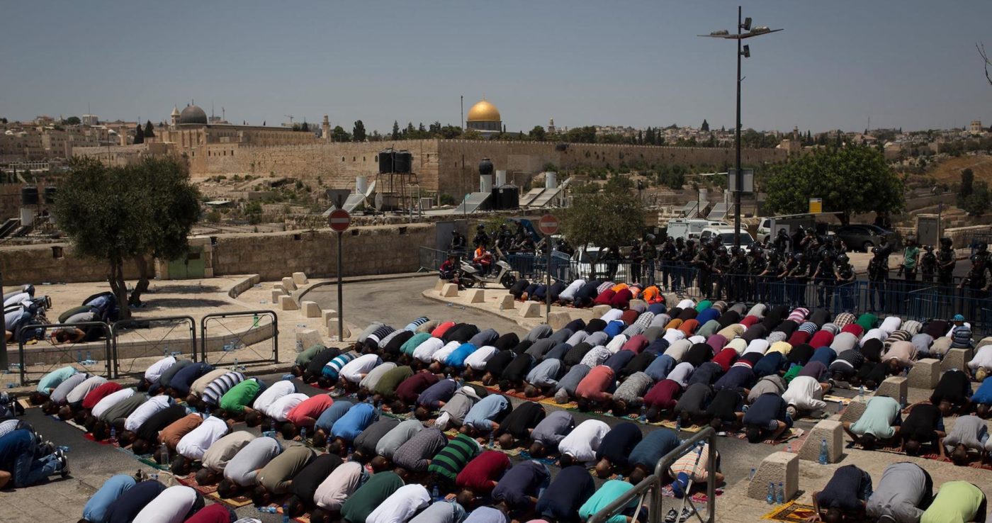 Prayer Protest East Jerusalem