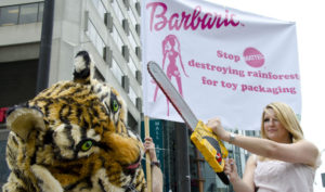 Chainsaw Barbie campaign comes to Canada